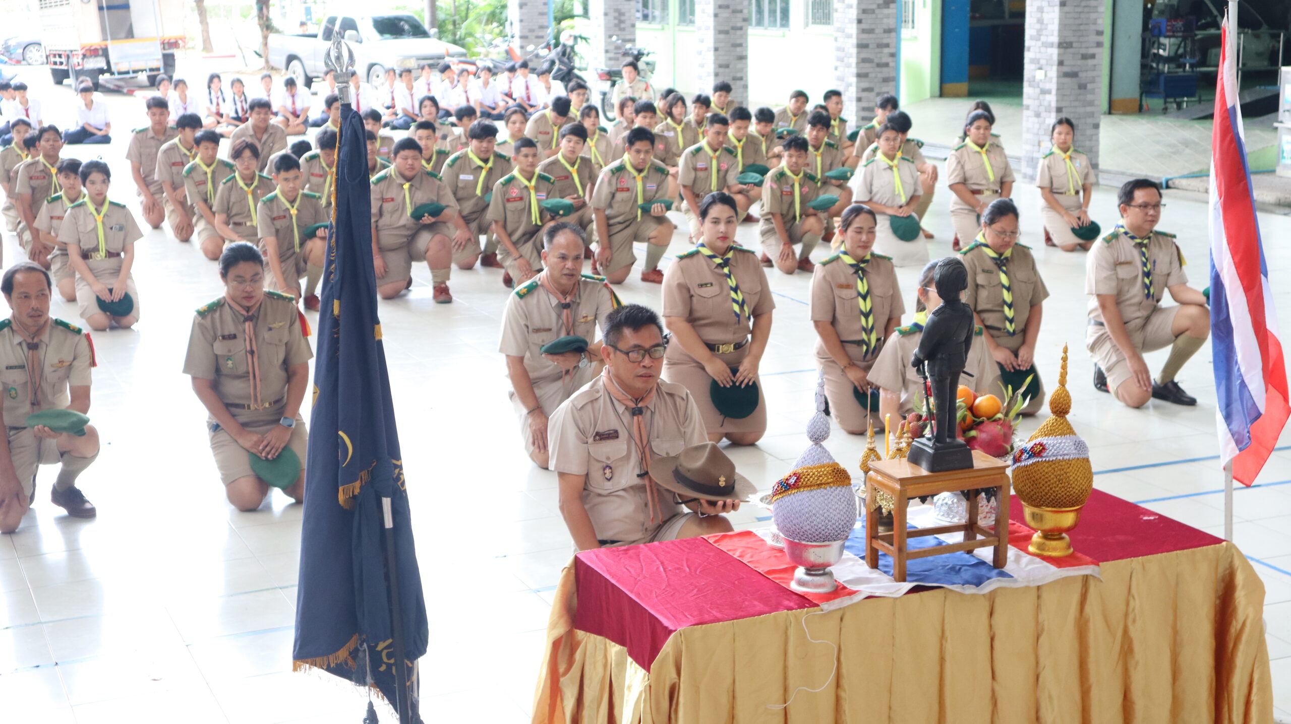 พิธีเปิดกองลูกเสือวิสามัญ ประจำปีการศึกษา 2568