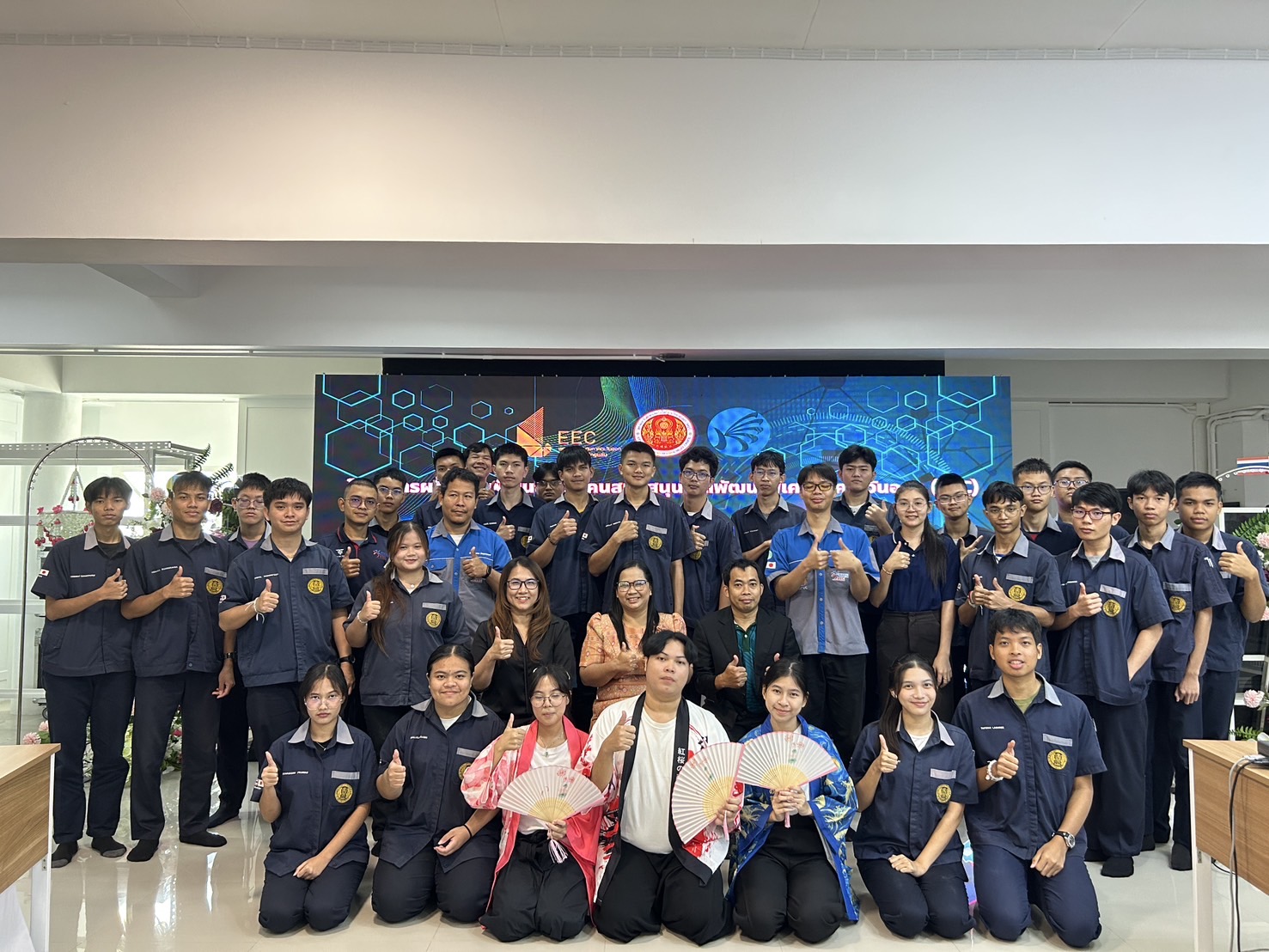 โครงการผลิตและพัฒนากำลังคนสนับสนุนเขตพัฒนาพิเศษภาคตะวันออก (EEC) เรื่อง การพัฒนา Dashboard Web Application ด้วยโปรแกรม Node RED ในงานอุตสาหกรรม IoT ของนักศึกษาหลักสูตรประกาศนียบัตรวิชาชีพชั้นสูง (ต่อเนื่อง 5 ปี) ตามมาตรฐาน KOSEN