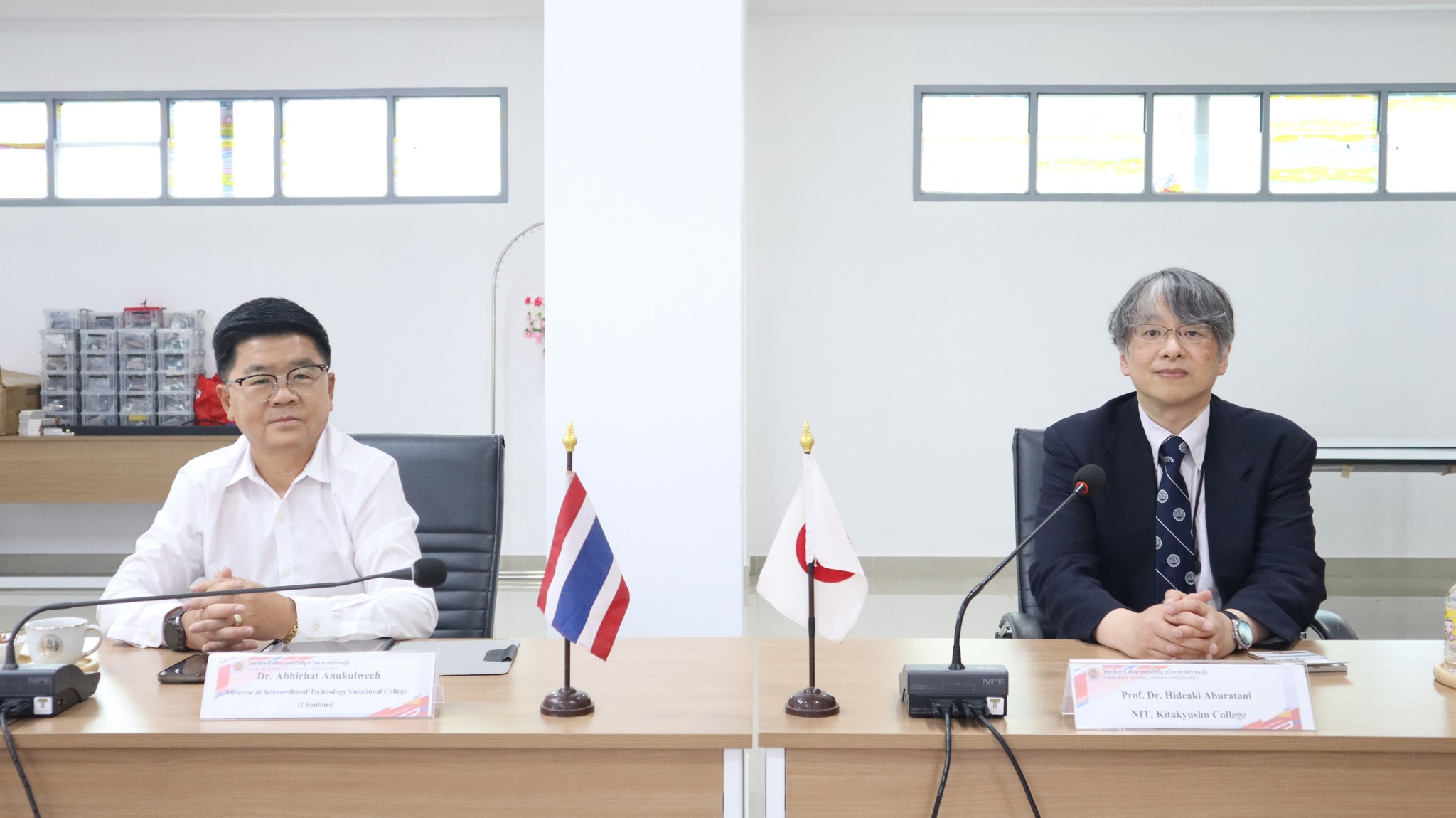 ต้อนรับคณะศึกษาดูงานจากสถาบัน KOSEN ของสถาบันเทคโนโลยีพระจอมเกล้าเจ้าคุณทหารลาดกระบัง