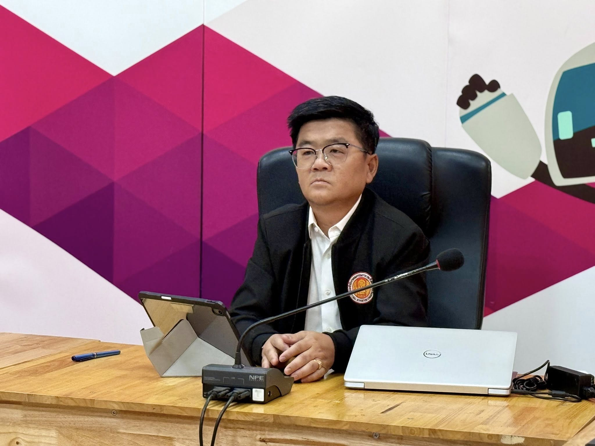 ประชุมผู้บริหารสำนักงานคณะกรรมการการอาชีวศึกษา ครั้งที่ 3/ 2569 ผ่านระบบ Zoom Meeting