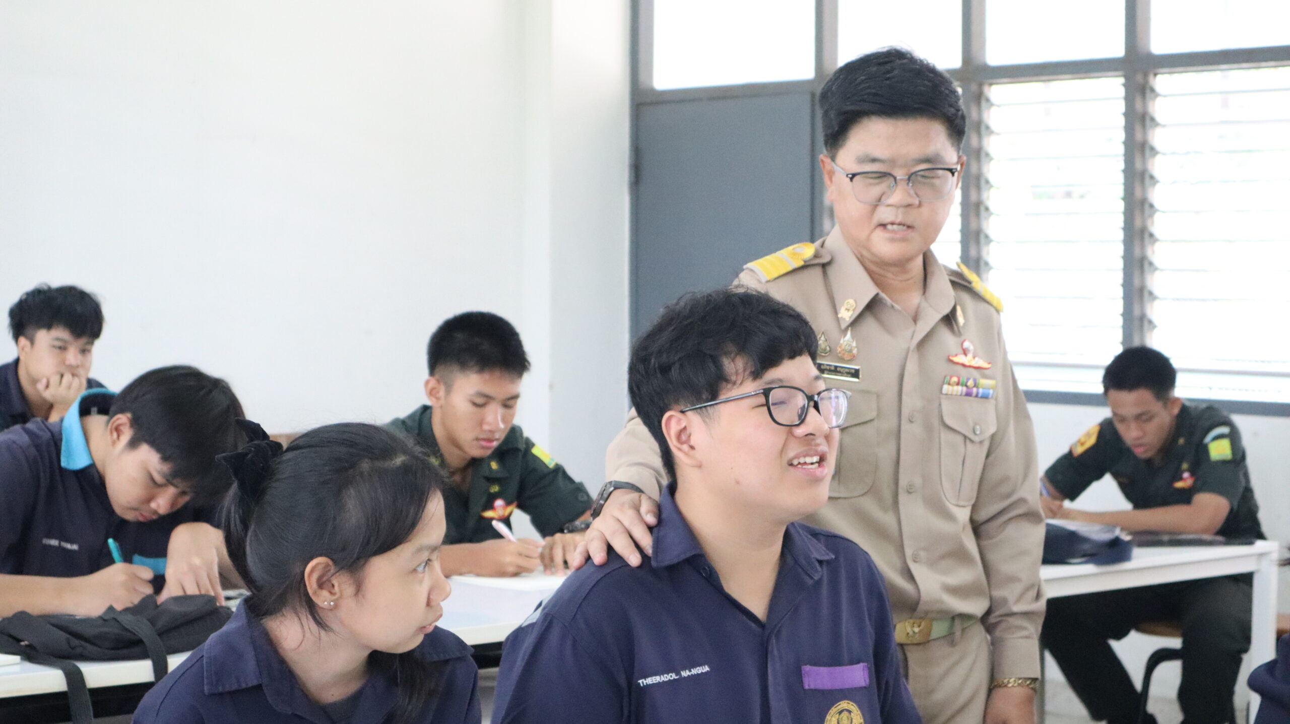 นิเทศการเรียน การสอนนักเรียน นักศึกษา